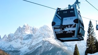 Pinzolo Campiglio Express  Skiarea Campiglio Dolomiti di Brenta [upl. by Felicdad895]