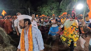 होळी च्या आगीतून धावणारा संकासुर  Kokan Guhagar Sankasur Gomu Khele Shimga 2023 [upl. by Nibur]