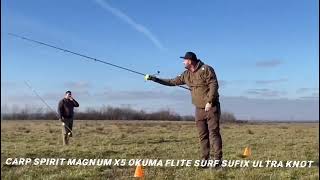 Carp Spirit Magnum X5 Okuma Flite Surf [upl. by Blanchard]