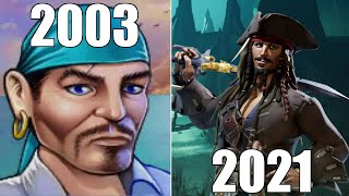 Evolution of Pirates of the Caribbean Games 20032021 [upl. by Neladgam]