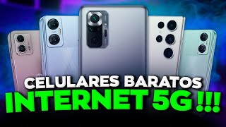 CELULARES 5G mais BARATOS de 2024  TOP 5 MELHORES CUSTO BENEFÍCIO [upl. by Wyler]