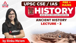 UPSC 2023  UPSC History Lecture  Upinder Singh Ancient History 3  By Rinku Mam [upl. by Coombs74]