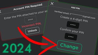 🔓How To Reset Account PIN If You Forgot It Roblox PC amp Mobile 2024 [upl. by Todd87]