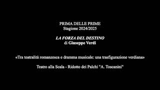 Prima delle prime  La forza del destino audio integrale [upl. by Akkina]