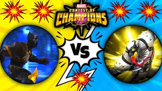 Black Panther vs AntiVenom💥💥💥  Marvel Contest of Champions [upl. by Ecyar617]