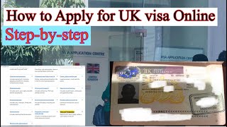 UK Visa Application 2024 step by step  Tips [upl. by Bergwall]