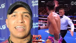 MARIO BARRIOS confused w TANK DAVIS stoppage [upl. by Lynus]