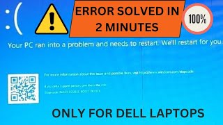 Your device ran into a problem and needs to restart  Windows 10118  Blue Screen Error [upl. by Katy]