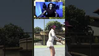 GTA V Tennis Amanda Becomes Flustered  classicplay423 on Twitch [upl. by Boj515]