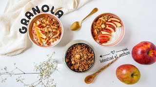 Ropogós granola recept ◾ EGÉSZSÉGES REGGELI [upl. by Ivor]