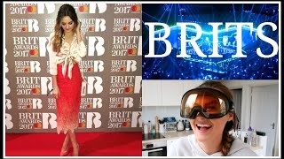 I WENT TO THE BRITS  Niomi Smart VLOG [upl. by Downes]