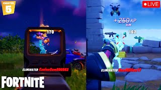 🔴 FORTNITE LIVE STREAM  FORTNITE ZERO BUILD  CHAPTER 5 [upl. by Eidoj]