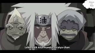 Jiraiya vs pain Full fight sub indo [upl. by Benjamen]