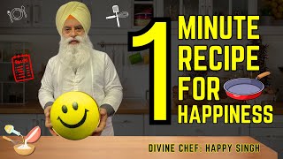 I Tried The 1 Minute Recipe For Happiness  Secrets To happiness  Positive Mindset [upl. by Anile340]