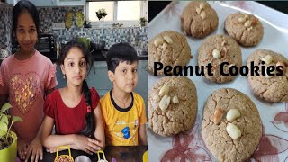 Peanut Cookies  just 3 Ingredients [upl. by Xam]