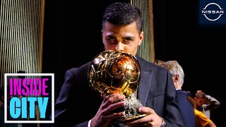 Rodri wins the Ballon dOr in Paris  INSIDE CITY 481 [upl. by Nauqit]