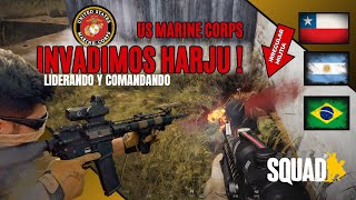 INVADIMOS HARJU como US Marines  SQUAD Gameplay [upl. by Krongold991]