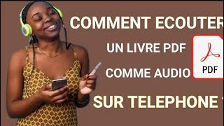 Comment lire un livre Pdf Wolrd en audio  gratuitement [upl. by Skell542]