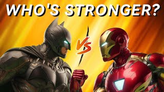 Batman vs Iron man Who Would Win [upl. by Lucienne491]