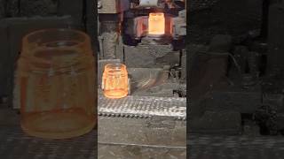 RedHot Glass Blowing Molten Glass Bottle Casting ASMR  So Satisfying [upl. by Nwahsud]