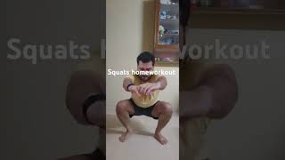 Squats homeworkout homeworkout squat fitnessmotivation healthylifestyle youtubeshorts ytshorts [upl. by Nomar]