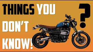 3part Scrambler 1200 LONG term DETAILED review Part 1 [upl. by Lenor972]