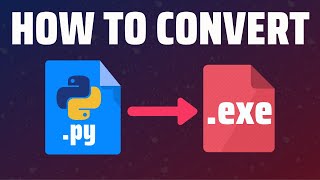 How to Easily Convert Any Python File PY to EXE [upl. by Yrian]