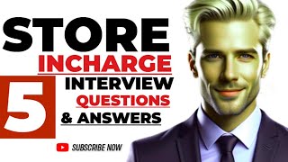 Store incharge interview questions and answers [upl. by Ytrebil]