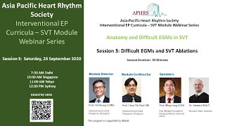 SVT Module Difficult EGMs and SVT Ablations [upl. by Elmira]