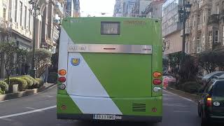 Here is the Vitrasa bus 6575 on the number 17 in Vigo Tuesday 29 October 2024 [upl. by Crespo]