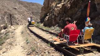 Railriders on the Carrizo Gorge Railway part 1 [upl. by Trelu715]