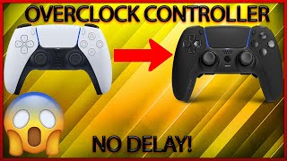 HOW TO PROPERLY OVERCLOCK YOUR PS5 CONTROLLER [upl. by Ahsenik]