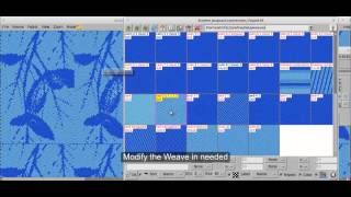 Jacquard Weaving in Arahne Linux [upl. by Eveivaneg]
