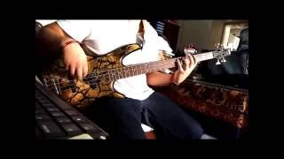 Panteon Rococo  La Dosis Perfecta Bass Cover [upl. by Luce]