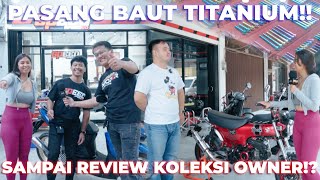 MASUK KE SURGA NYA BAUT TITANIUM  Project Modifikasi Baut Titan Honda Vario [upl. by Rich699]