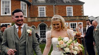 Ellie and Connor Sutton Bonington Hall wedding highlights film [upl. by Sapphire]