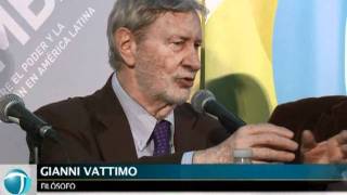 Laclau y Vattimo debatieron sobre hermenéutica y estructuralismo [upl. by Schroth]