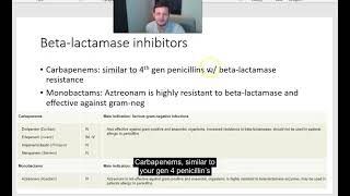 pharmacology penicillins and cephalosporins [upl. by Mou111]