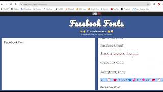 Want to Change Your Facebook Font Heres How [upl. by Stavros]