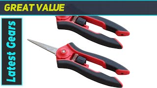 TABOR TOOLS MicroTip Pruners The Best Precision Garden Snips [upl. by Ahsitul]