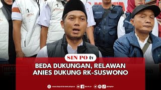 Beda Dukungan Relawan Anies Dukung RKSuswono [upl. by Ardith]