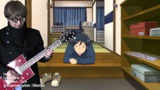 ClariS Irony guitar cover Arrangement guitare Oreimo OP 俺の妹 ギター カバー [upl. by Jenda]