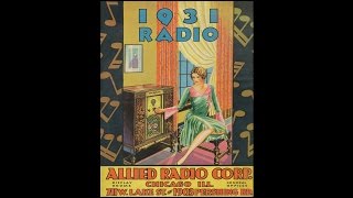 1931 Allied Radio  Radio amp Electronics Catalog [upl. by Mcnutt]