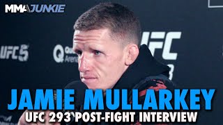 Jamie Mullarkey Disagrees With John Makdessis Outrage Over Close Decision  UFC 293 [upl. by Dix]