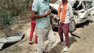 kal hardoi mein car accident [upl. by Felicidad564]