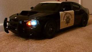 110 Scale CHP Dodge Charger Drift RC With LEDs [upl. by Chemosh]