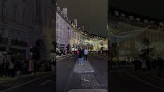 London Regent Street Christmas Vibes london christmas christmaslights 2024 [upl. by Adnahcir]