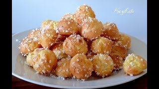 Chouquettes Recipe  Puffs with sugar pearls [upl. by Rolyak391]