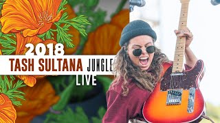 Tash Sultana quotJunglequot Live  California Roots 2018 [upl. by Downes]