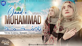 Mere dil main hai YaadeMuhammad  Urooj Fatima Ansari  Naat Sharif 2024  MK Studio Naat [upl. by Oiramd]